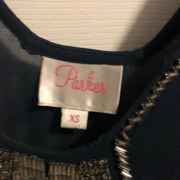 Parker Top Silver & Navy - Picture 2 of 4